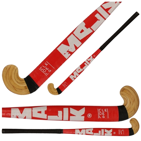 Field Hockey Stick Wood Cutout - Medium 5.7 x 8 1/4 Baltic Birch Plywood