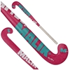 Picture of Field Hockey Stick Slam J Pink, Indoor Wood Multi Curve - Quality: PLUTO J, Head Shape: J Turn