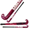 Picture of Field Hockey Stick Slam J Pink, White, Aqua Outdoor Wood Multi Curve - Quality: Pluto J, Head Shape: J Turn