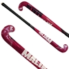 Picture of Field Hockey Stick Slam J Pink, White, Aqua Outdoor Wood Multi Curve - Quality: Pluto J, Head Shape: J Turn