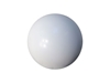 White Smooth Malik Field Hockey Ball Back