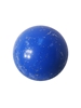 Blue Sparkle  Smooth Malik Field Hockey Ball Front