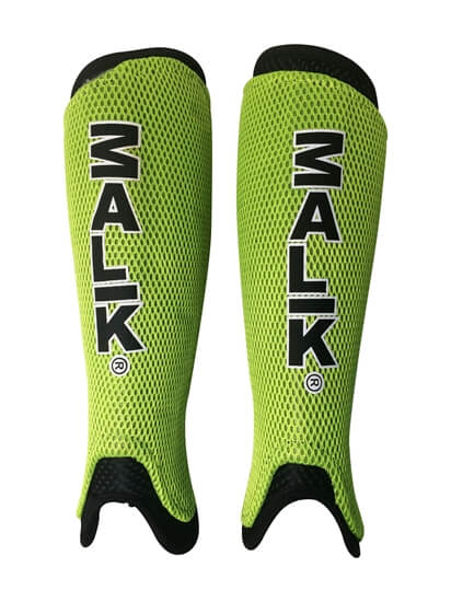 Malik Lime Green Shinguard Pair