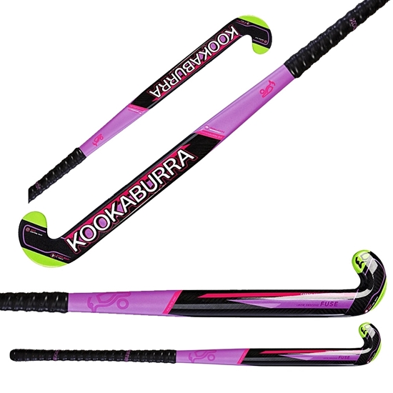 Picture of Field Hockey Stick Fuse L-Bow Obscene by Kookaburra 85% Carbon 15% Fibreglass