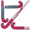 Picture of Field Hockey Stick Slam J Pink, Indoor Wood Multi Curve - Quality: PLUTO J, Head Shape: J Turn