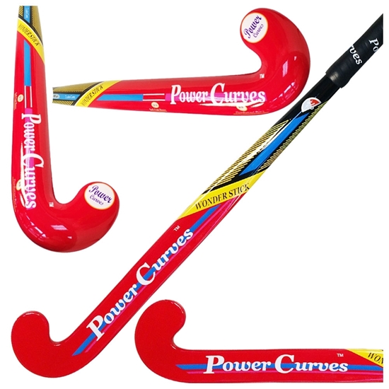 Picture of Field Hockey Stick Composite Youth Wonder Stick Outdoor Junior 10% Carbon 90% Fiber Glass - Power Curves 32'' Inch 35'' Inch