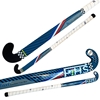 Picture of Field Hockey Stick Blue Outdoor 95% Composite Carbon  5% Kevlar Maxi Extra Low Bow Color Blue