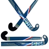 Picture of Field Hockey Stick Blue Outdoor - 95% Composite Carbon - 5% Kevlar Maxi Extra Low Bow Color Blue