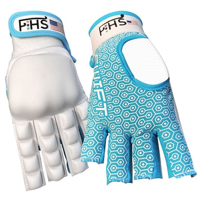 Picture of Field Hockey Glove SWIFT Style Half Finger Available Sizes Small Medium Large Left Hand