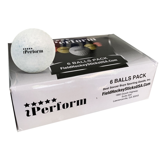 Picture of Field Hockey Balls Silver Outdoor Dimple Brand iPerform®