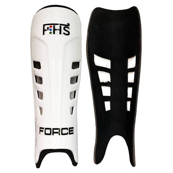 Laboratory Bend Oh Field Hockey Shin Guards Force Color White Available Sizes Small Medium  Large