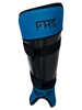 Picture of Field Hockey Insertable Covers with Straps Carbon Shin Guards Reflex Color Blue Available Sizes Small, Medium & Large