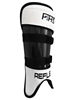 Picture of Field Hockey Insertable Covers with Straps Carbon Shin Guards Reflex Color White Available Sizes Small, Medium & Large