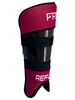 Picture of Field Hockey Insertable Covers with Straps Carbon Shin Guards Reflex Color Magenta Available Sizes Small, Medium & Large