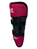 Picture of Field Hockey Insertable Covers with Straps Carbon Shin Guards Reflex Color Magenta Available Sizes Small, Medium & Large