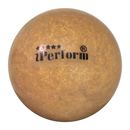 Picture of Field Hockey Ball Shiny Golden Indoor Smooth Brand iPerform®