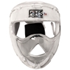 Picture of Field Hockey Face Mask Clear Transparent Short Corner Protection White FORCE Senior & Junior Sizes