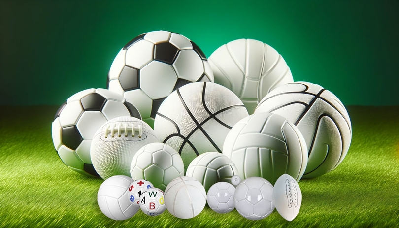White Sports Balls